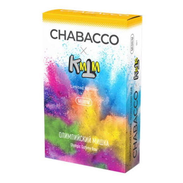Смесь Chabacco Medium OLYMPIC GUMMY BEAR (ОЛИМПИЙСКИЙ МИШКА) 50 гр в Донецке