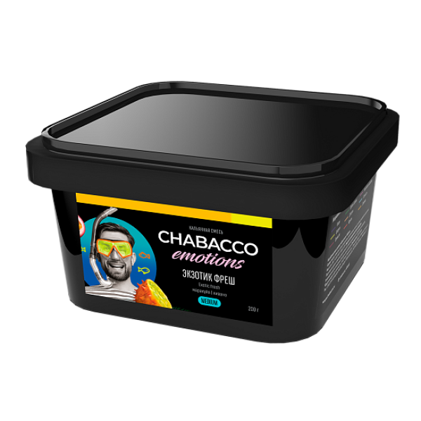 Смесь Chabacco Medium Emotions Exotic fresh (Экзотик фреш) 200 гр в Донецке