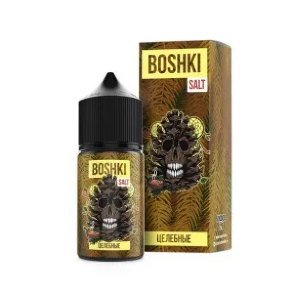 Жидкость BOSHKI Salt Целебные (Мёд трава чай хвоя) (30 мл, 20 мг/мл) в Донецке