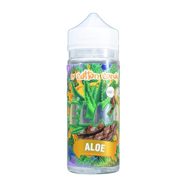 Жидкость Cotton Candy ЁLKA ALOE (Хвоя С Мятой И Алоэ) (120 мл, 0 мг/мл) в Донецке