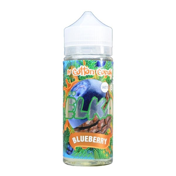 Жидкость Cotton Candy ЁLKA BLUEBERRY (Хвоя С Мятой И Черникой) (120 мл, 0 мг/мл) в Донецке