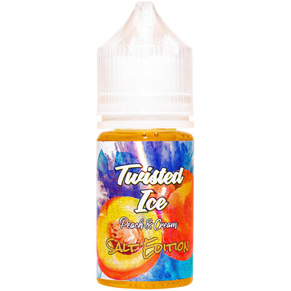Жидкость Twisted Ice Salt Peach&Cream (Персиково Сливочный Щербет) (30 мл, 20 мг/мл) в Донецке
