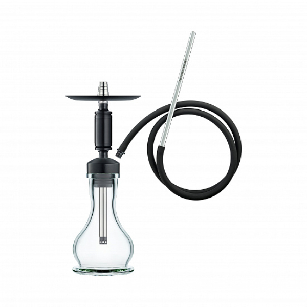 Кальян Honey Sigh Mini Urban Evo Black Серебристый (38 см) в Донецке