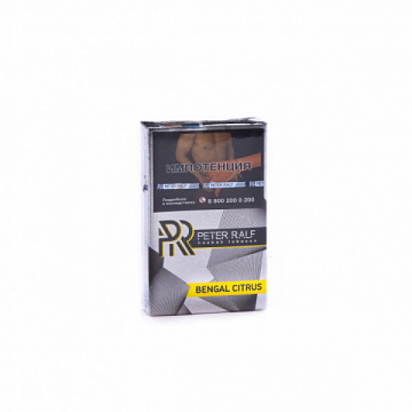 Табак Peter Ralf Bengal citrus (Лимон и Мята со Специями) 50 гр в Донецке