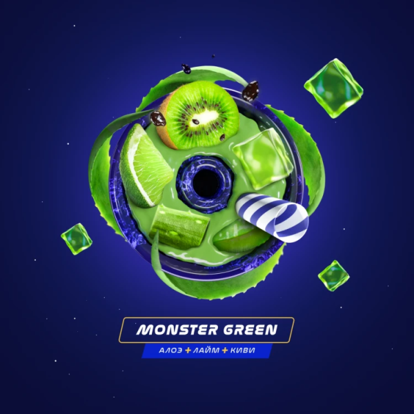 Паста Space Smoke LIGHT Mix Monster  Green (Зеленый Монстр) 30 гр в Донецке