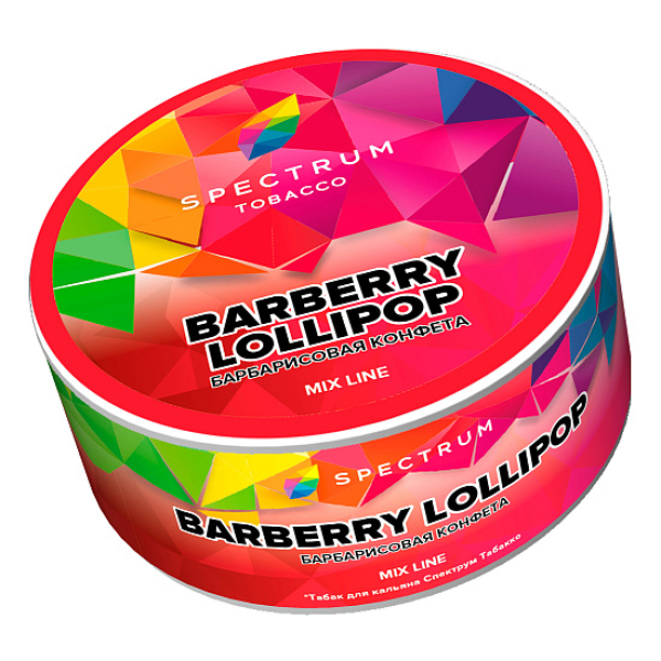 Табак Spectrum Mix Line Barberry lollipop (Барбарисовая конфета) 25 гр в Донецке