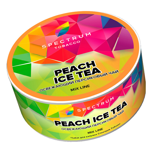 Табак Spectrum Mix Line Peach ice tea (Освежающий персиковый чай) 25 гр в Донецке
