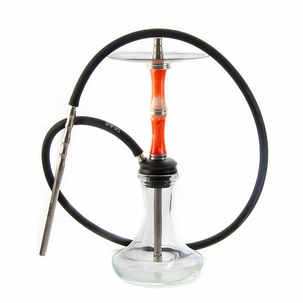 Кальян Y.K.A.P. Mini STR Pro M3 (Оранжевый,Белый, 39 см) в Донецке
