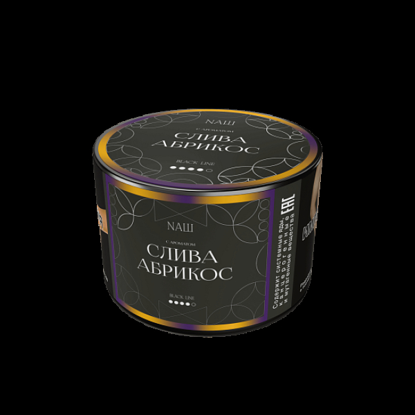 Табак Nаш Black Слива Абрикос 40 грамм в Донецке