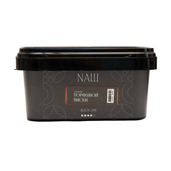 Табак NАШ Black Торфяной Виски 200 грамм в Донецке