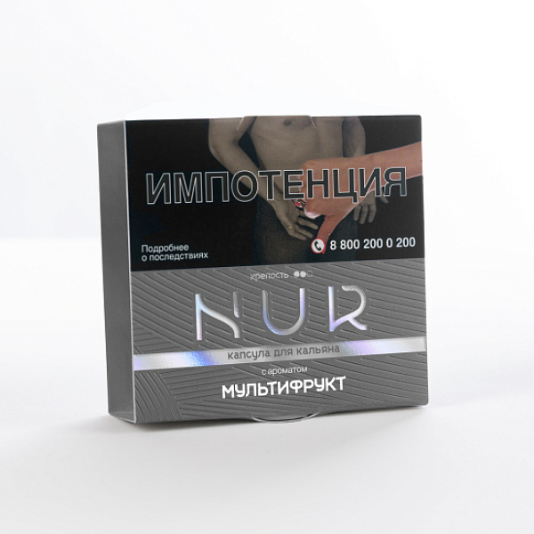 Табак Nur Мультифрукт Средний 20 грамм в Донецке