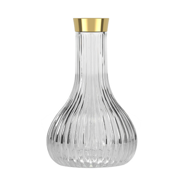 Колба Alpha Hookah Drop Twistlock На Резьбе Прозрачная  Gold в Донецке