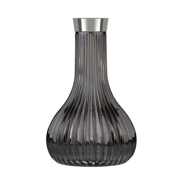 Колба Alpha Hookah Drop Twistlock На Резьбе Тонированная  Silver в Донецке