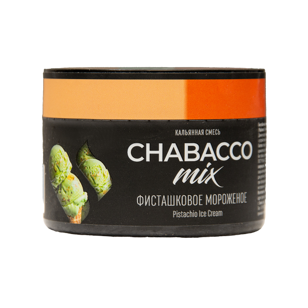 Бестабачная смесь Chabacco Mix Medium Pistachio Ice Cream 50 грамм в Донецке