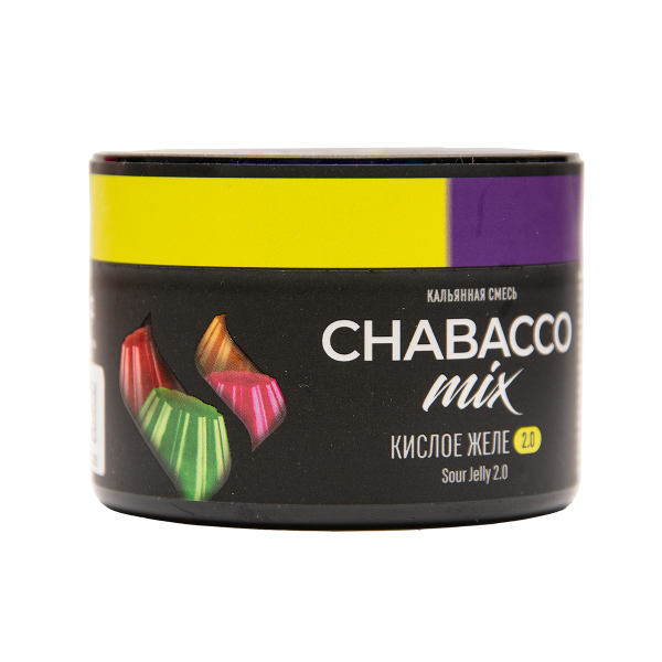 Бестабачная смесь Chabacco Mix Medium Sour Jelly 2.0 50 грамм в Донецке