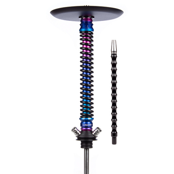 Кальян Mamay Customs Coilover Big Anod Blue Space Черный Глянец в Донецке
