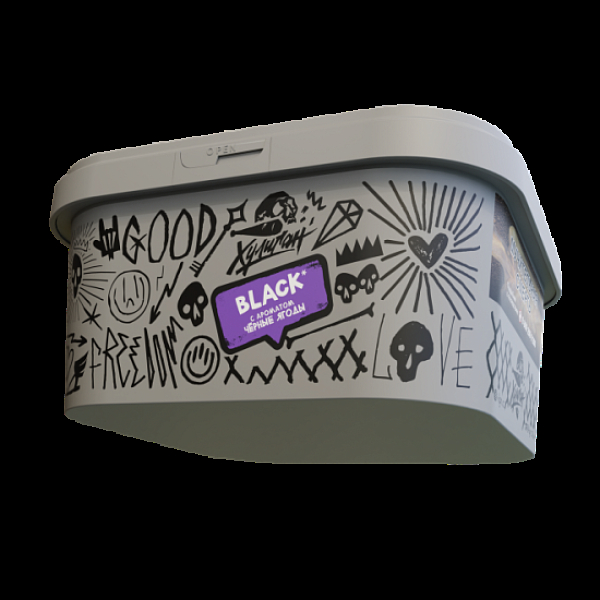 Табак Хулиган Black Черные Ягоды 200 грамм в Донецке