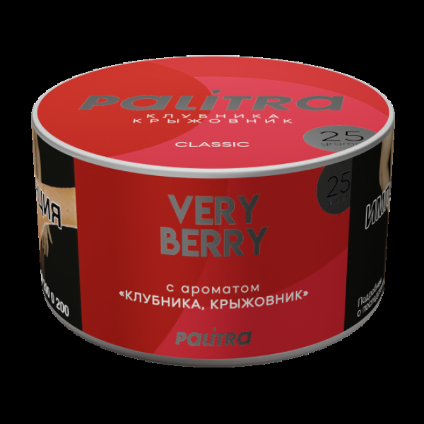 Табак Palitra Very Berry Клубника Крыжовник 25 грамм в Донецке
