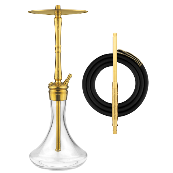 Кальян Hoob Go Pro Gold Фурнитура Gold Prima Быстросъёмное Блюдце в Донецке