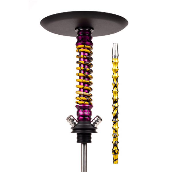 Кальян Mamay Customs Coilovers Mini Special Anod Purple Splash Gold Splash в Донецке