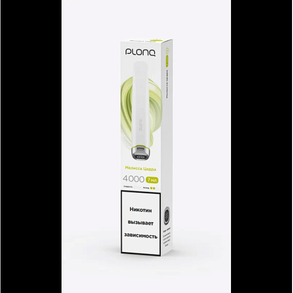 Электронка Plonq Plus Pro 4000 Мелиcса Цедра 4000 затяжек в Донецке