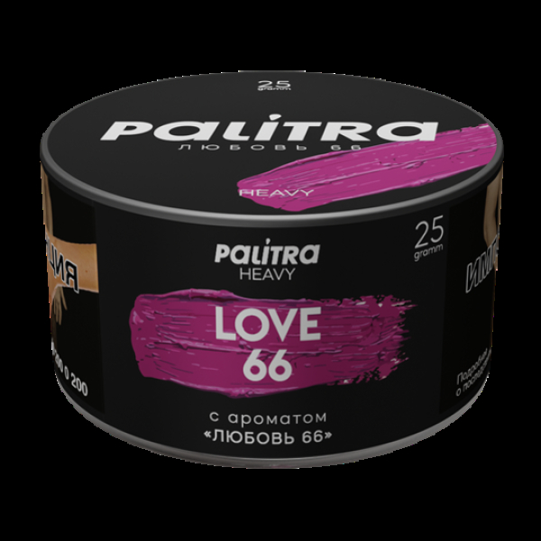 Табак Palitra Heavy Любовь 66 Love 66 25 грамм в Донецке
